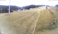Archiv Foto Webcam Hauser Kaibling: Tauern Seilbahn Mittelstation (1381 m) 13:00