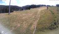 Archiv Foto Webcam Hauser Kaibling: Tauern Seilbahn Mittelstation (1381 m) 13:00