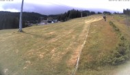 Archived image Webcam Hauser Kaibling: Mid station Tauern Seilbahn 09:00