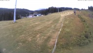 Archiv Foto Webcam Hauser Kaibling: Tauern Seilbahn Mittelstation (1381 m) 05:00