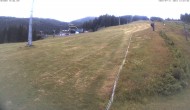 Archiv Foto Webcam Hauser Kaibling: Tauern Seilbahn Mittelstation (1381 m) 05:00