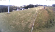 Archiv Foto Webcam Hauser Kaibling: Tauern Seilbahn Mittelstation (1381 m) 17:00