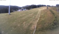 Archived image Webcam Hauser Kaibling: Mid station Tauern Seilbahn 07:00