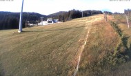 Archived image Webcam Hauser Kaibling: Mid station Tauern Seilbahn 05:00