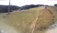 Archived image Webcam Hauser Kaibling: Mid station Tauern Seilbahn 11:00