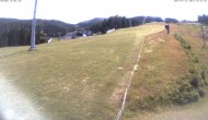 Archived image Webcam Hauser Kaibling: Mid station Tauern Seilbahn 13:00