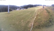 Archived image Webcam Hauser Kaibling: Mid station Tauern Seilbahn 15:00