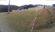 Archiv Foto Webcam Hauser Kaibling: Tauern Seilbahn Mittelstation (1381 m) 13:00