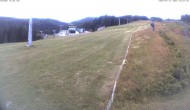 Archiv Foto Webcam Hauser Kaibling: Tauern Seilbahn Mittelstation (1381 m) 19:00