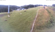 Archived image Webcam Hauser Kaibling: Mid station Tauern Seilbahn 05:00