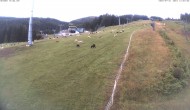 Archived image Webcam Hauser Kaibling: Mid station Tauern Seilbahn 06:00
