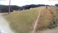 Archived image Webcam Hauser Kaibling: Mid station Tauern Seilbahn 13:00