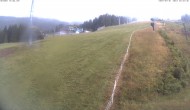 Archiv Foto Webcam Hauser Kaibling: Tauern Seilbahn Mittelstation (1381 m) 08:00