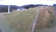 Archiv Foto Webcam Hauser Kaibling: Tauern Seilbahn Mittelstation (1381 m) 19:00