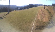 Archiv Foto Webcam Hauser Kaibling: Tauern Seilbahn Mittelstation (1381 m) 11:00