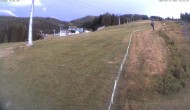 Archiv Foto Webcam Hauser Kaibling: Tauern Seilbahn Mittelstation (1381 m) 19:00