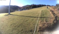 Archived image Webcam Hauser Kaibling: Mid station Tauern Seilbahn 08:00