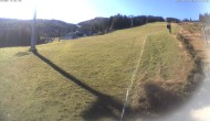 Archived image Webcam Hauser Kaibling: Mid station Tauern Seilbahn 09:00