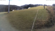 Archived image Webcam Hauser Kaibling: Mid station Tauern Seilbahn 13:00