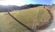 Archiv Foto Webcam Hauser Kaibling: Tauern Seilbahn Mittelstation (1381 m) 09:00