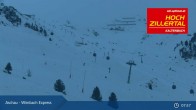 Archived image Webcam Wimbachexpress Gondola Hochzillertal 07:00