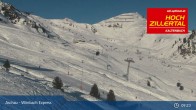 Archived image Webcam Wimbachexpress Gondola Hochzillertal 08:00