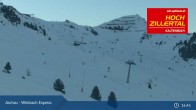 Archiv Foto Webcam Wimbachexpress Hochzillertal 02:00