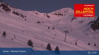 Archiv Foto Webcam Wimbachexpress Hochzillertal 06:00