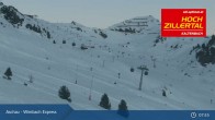 Archiv Foto Webcam Wimbachexpress Hochzillertal 07:00