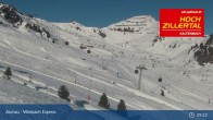 Archiv Foto Webcam Wimbachexpress Hochzillertal 08:00