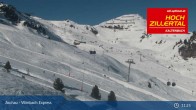 Archiv Foto Webcam Wimbachexpress Hochzillertal 10:00