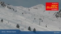 Archived image Webcam Wimbachexpress Gondola Hochzillertal 08:00