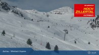 Archived image Webcam Wimbachexpress Gondola Hochzillertal 10:00