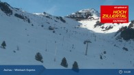 Archiv Foto Webcam Wimbachexpress Hochzillertal 14:00