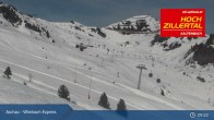 Archiv Foto Webcam Wimbachexpress Hochzillertal 08:00