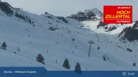 Archiv Foto Webcam Wimbachexpress Hochzillertal 14:00