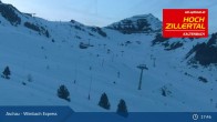 Archiv Foto Webcam Wimbachexpress Hochzillertal 18:00