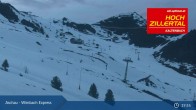 Archived image Webcam Wimbachexpress Gondola Hochzillertal 00:00