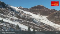 Archived image Webcam Wimbachexpress Gondola Hochzillertal 10:00