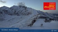 Archiv Foto Webcam Wimbachexpress Bergstation - Hochzillertal 00:00