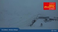 Archiv Foto Webcam Wimbachexpress Bergstation - Hochzillertal 06:00