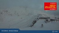 Archived image Webcam Wimbachexpress Top Station - Hochzillertal 07:00