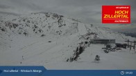 Archiv Foto Webcam Wimbachexpress Bergstation - Hochzillertal 08:00