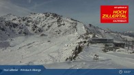 Archiv Foto Webcam Wimbachexpress Bergstation - Hochzillertal 12:00