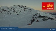 Archiv Foto Webcam Wimbachexpress Bergstation - Hochzillertal 07:00