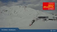 Archiv Foto Webcam Wimbachexpress Bergstation - Hochzillertal 10:00