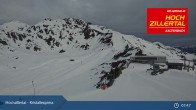 Archiv Foto Webcam Wimbachexpress Bergstation - Hochzillertal 07:00