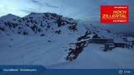 Archiv Foto Webcam Wimbachexpress Bergstation - Hochzillertal 18:00