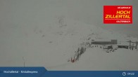 Archiv Foto Webcam Wimbachexpress Bergstation - Hochzillertal 08:00