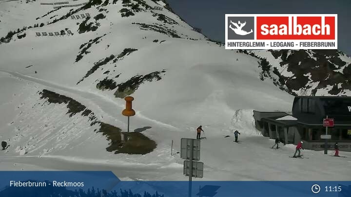 Webcam Fieberbrunn - Reckmoos Top Station • Pillerseetal • Panorama